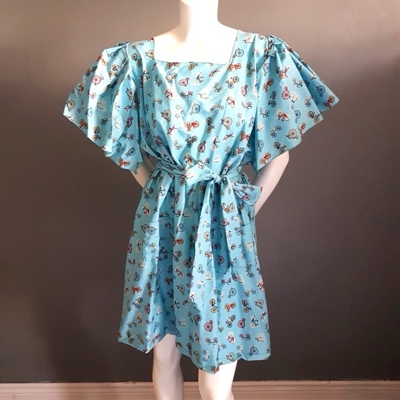 Handmade in Canada Cotton Mini Dress - Picture 1 of 8